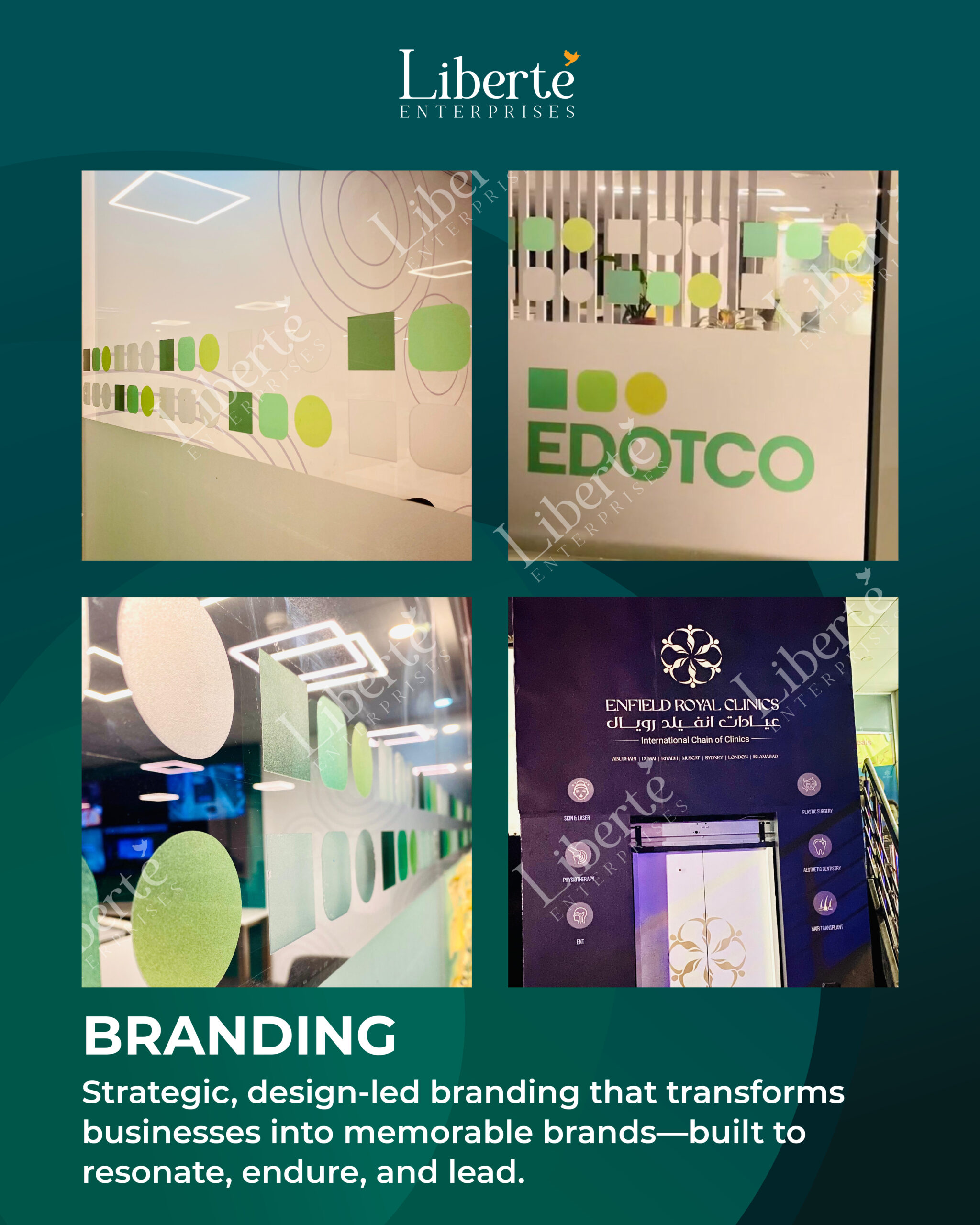 Branding by Liberte Enterprises