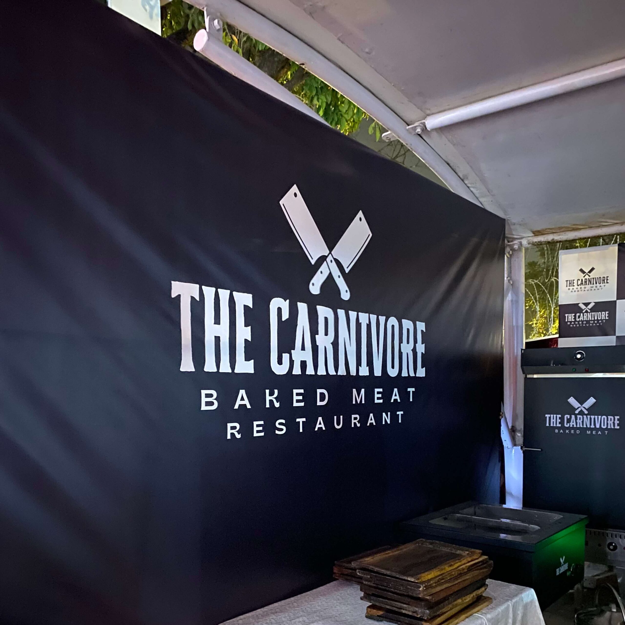 Backdrop printing and fitting by lbierte enterprises