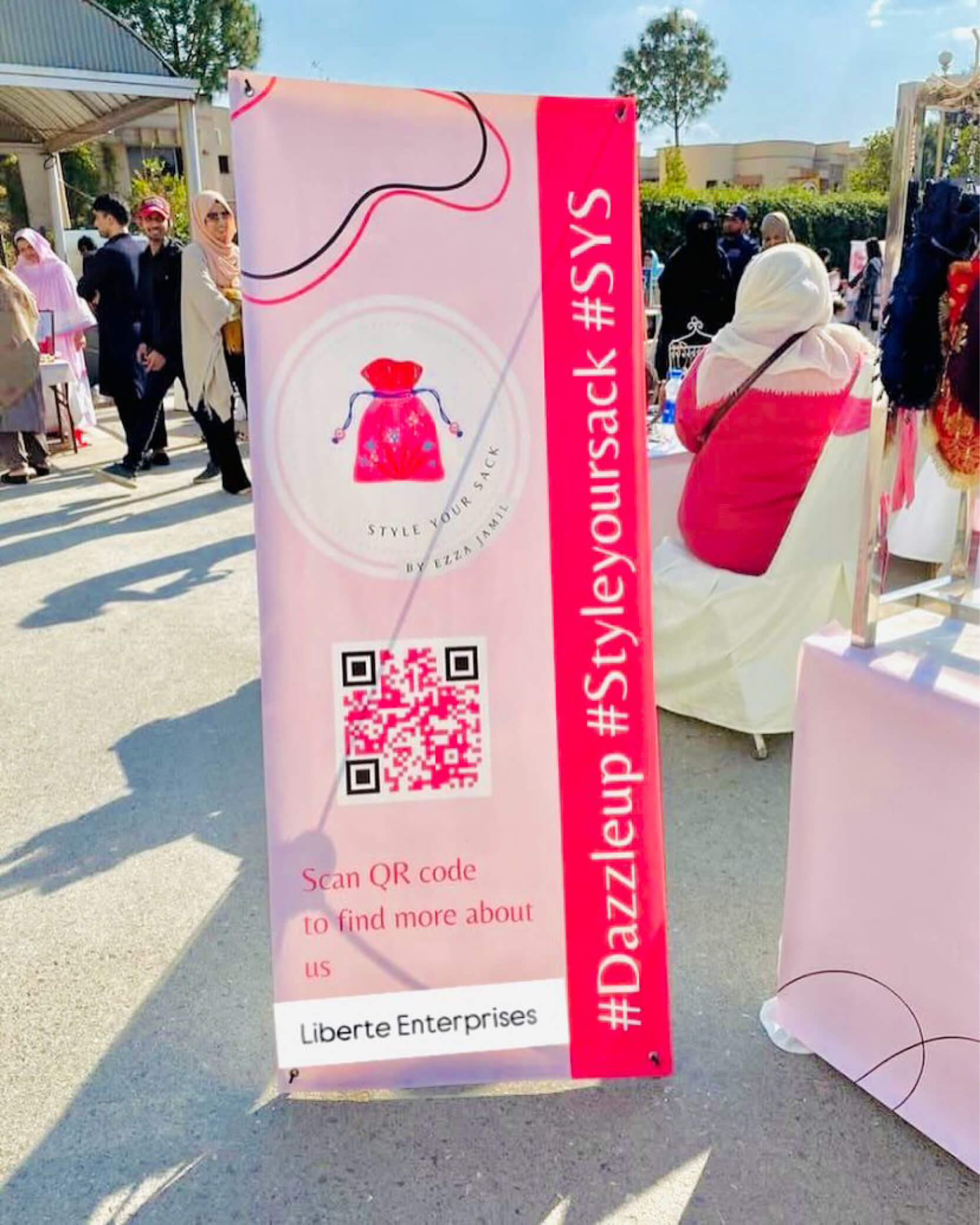 Advertisement and branding by liberte enterprise