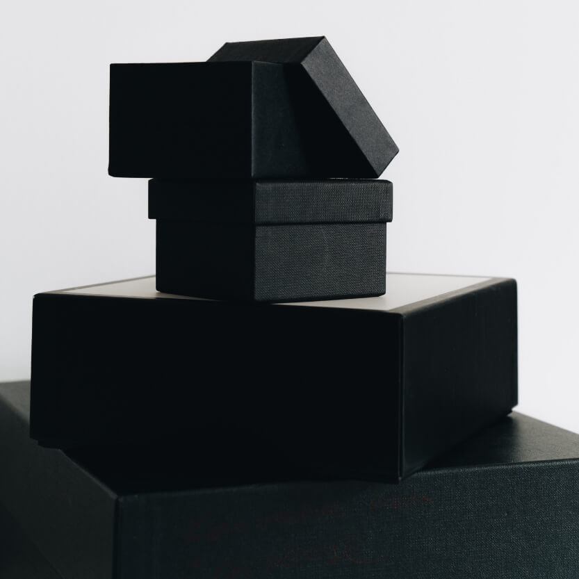 Product boxes by liberte enterprises